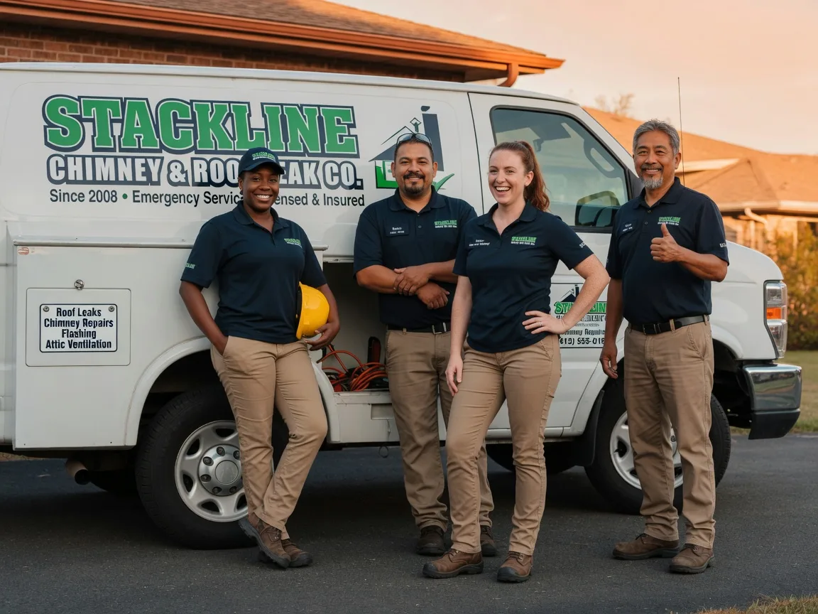 Chimney flashing repair company in Plymouth, NC